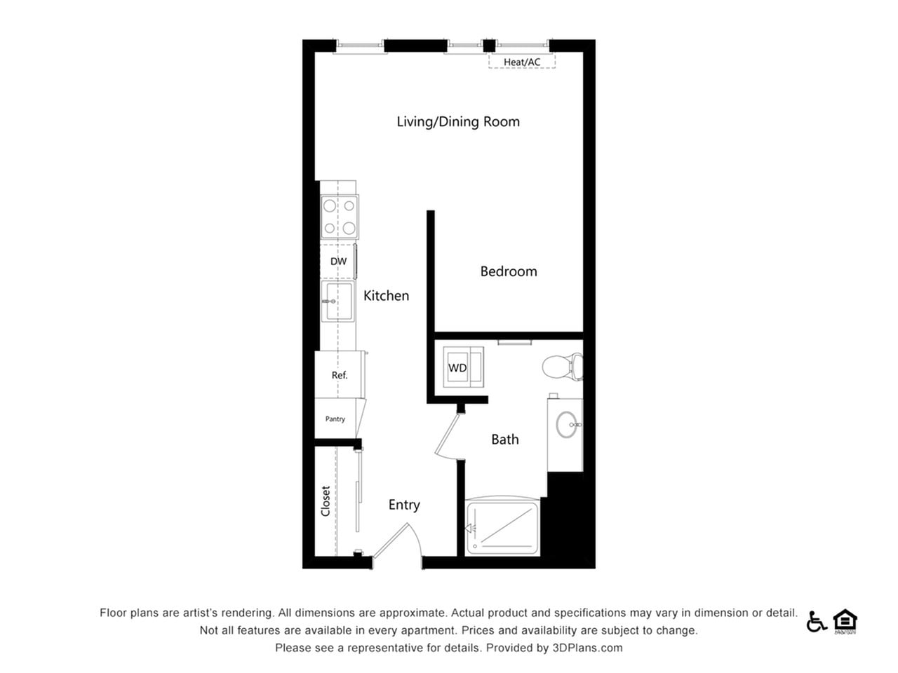 A1 floor plan