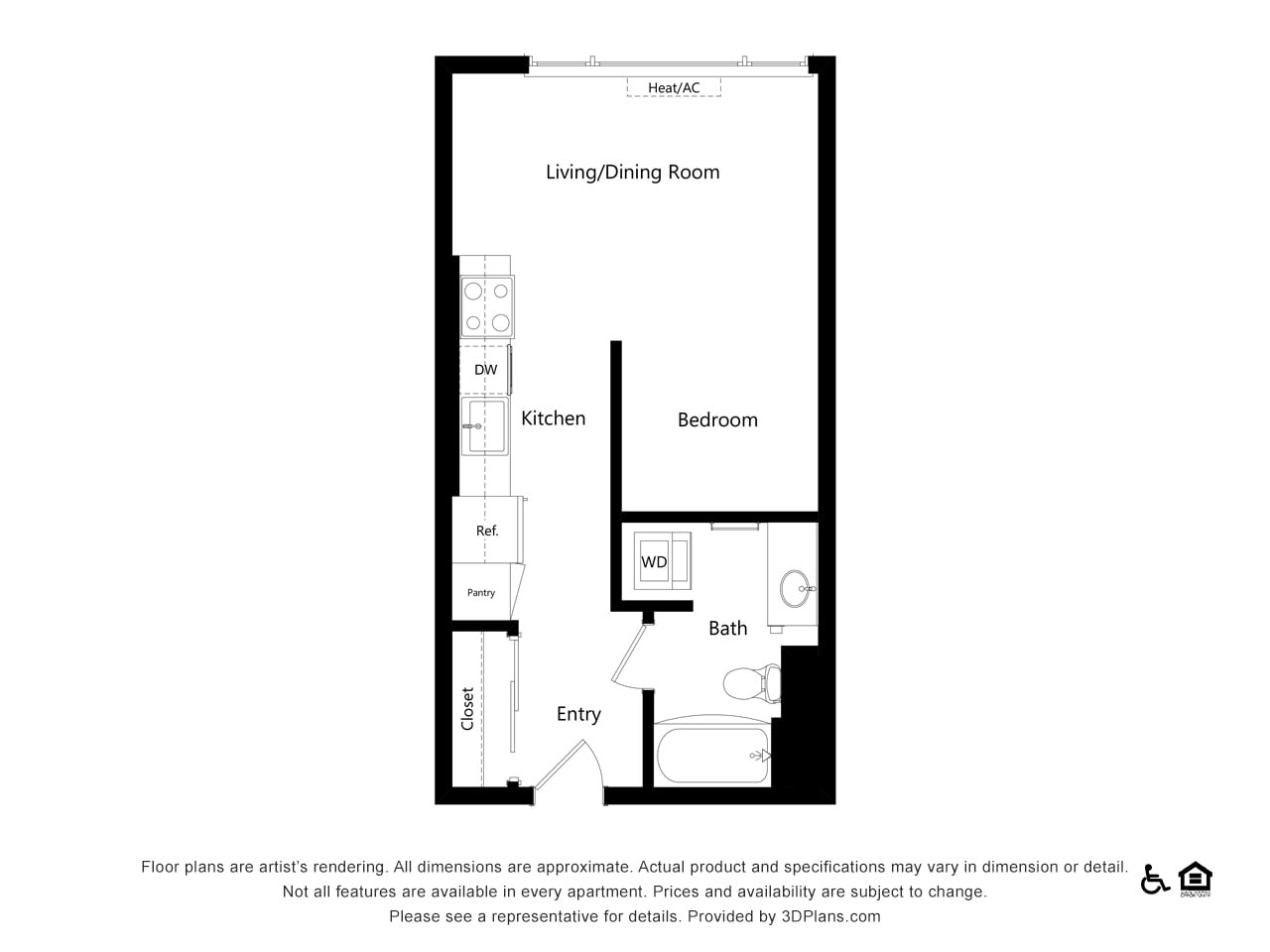 A2 floor plan
