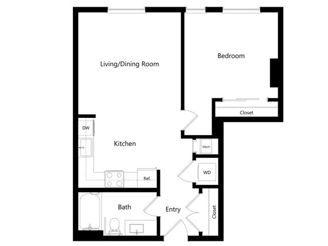 A4.1 floor plan