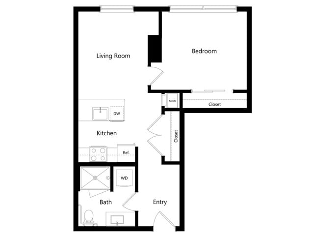 A8.1 floor plan