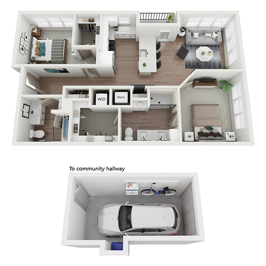 C1S floor plan