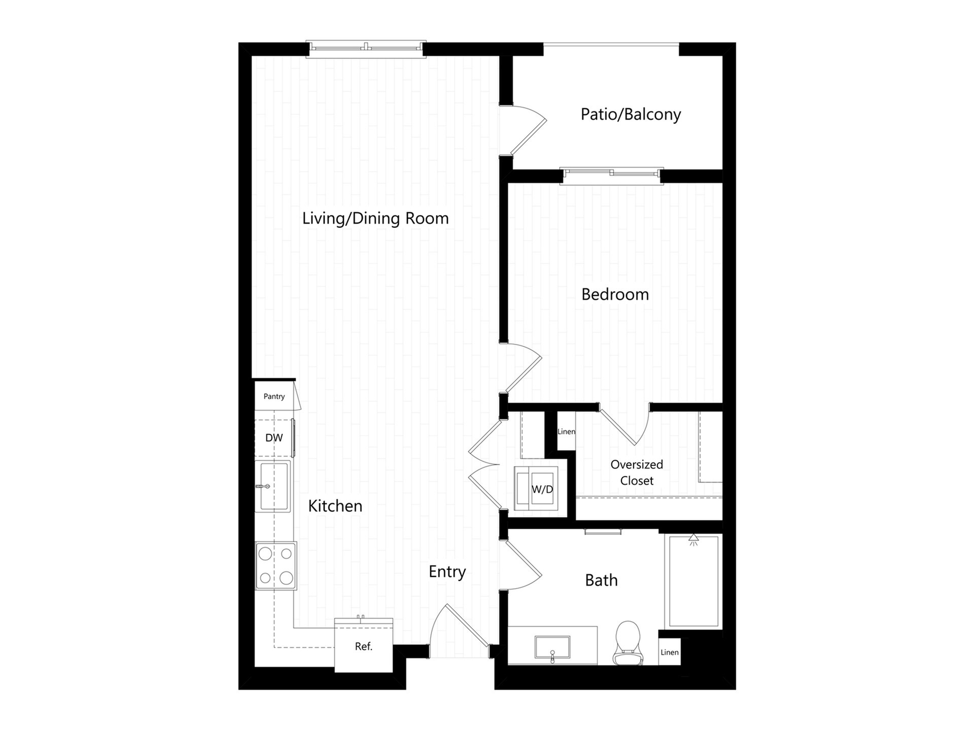 A1 floor plan
