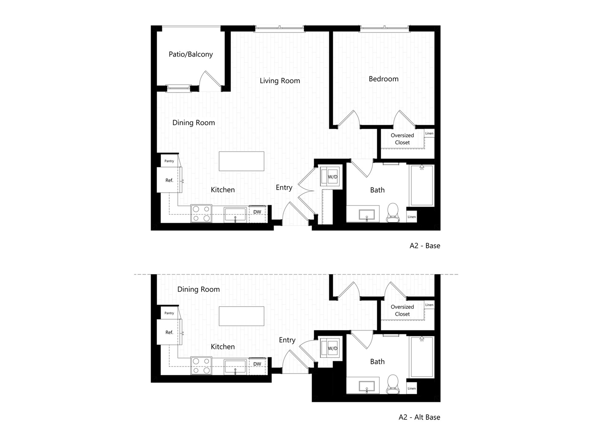 A2 floor plan