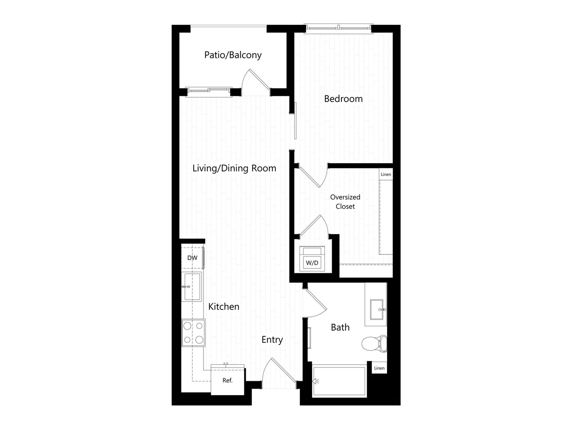 U1 floor plan