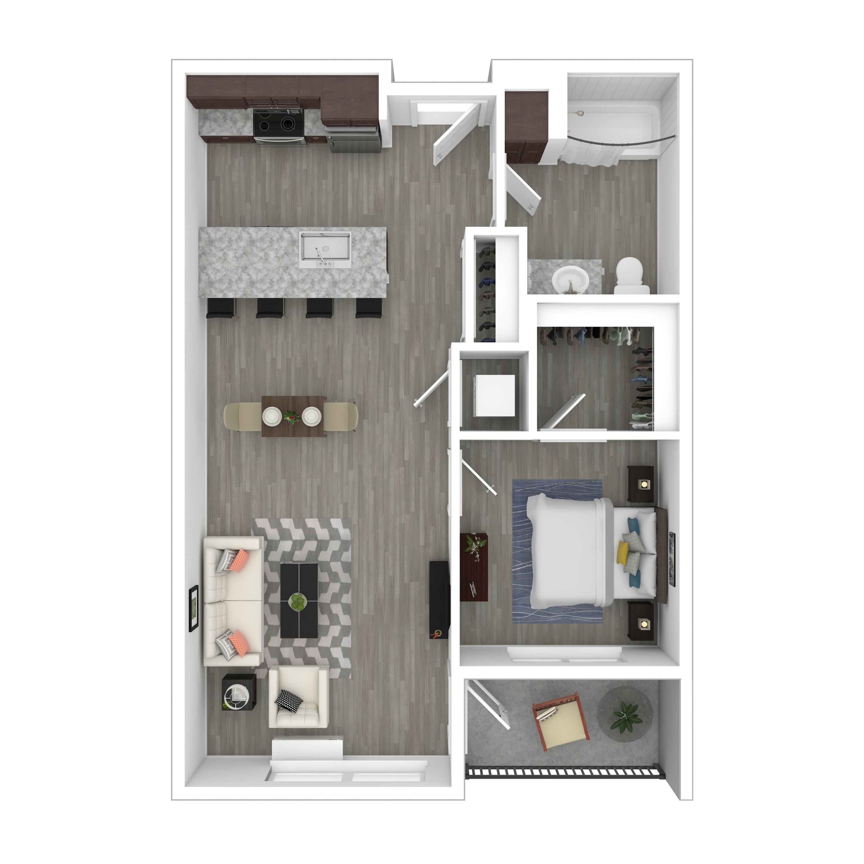 A1 floor plan
