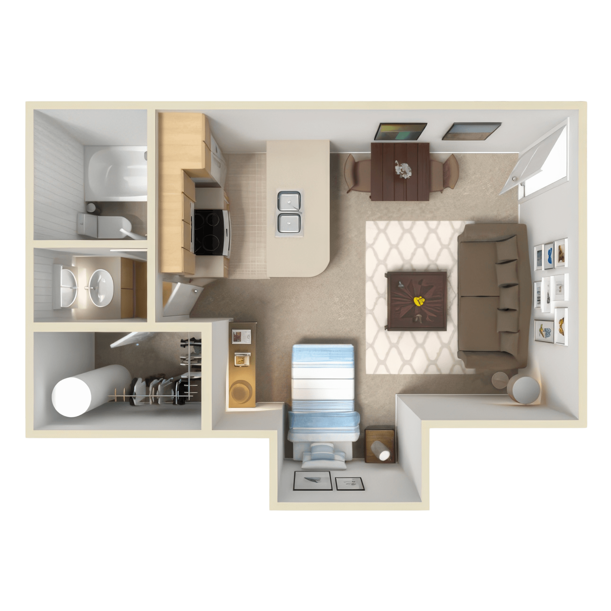 Studio floor plan