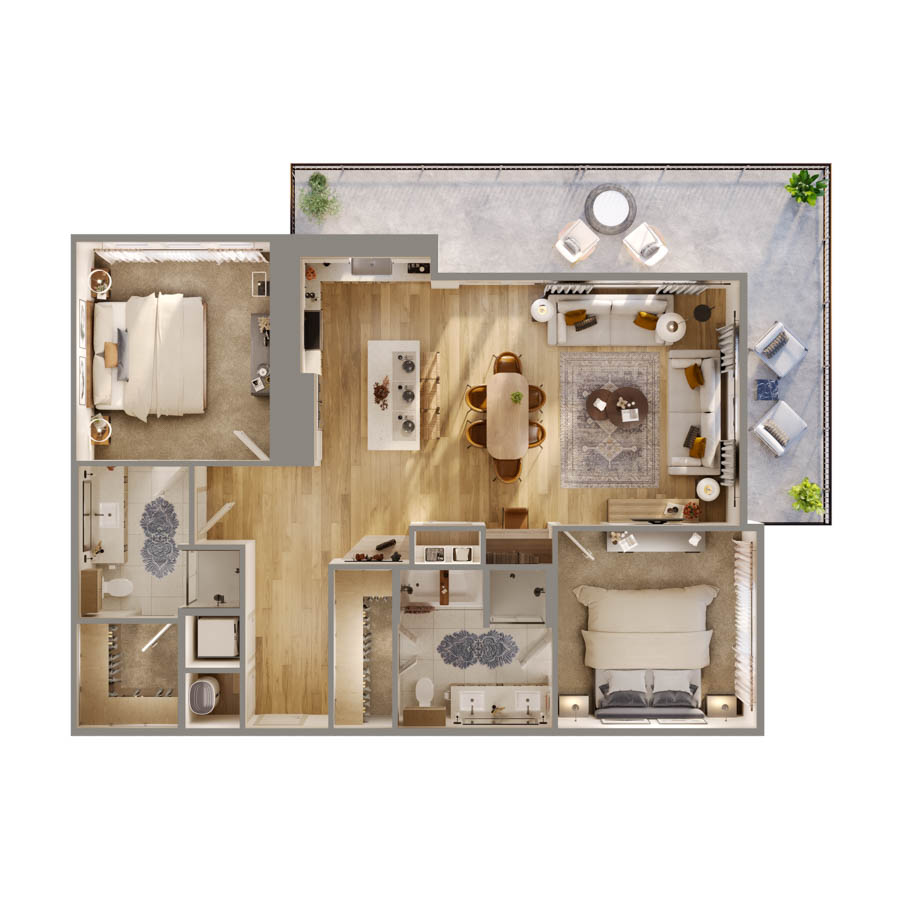 B3 floor plan