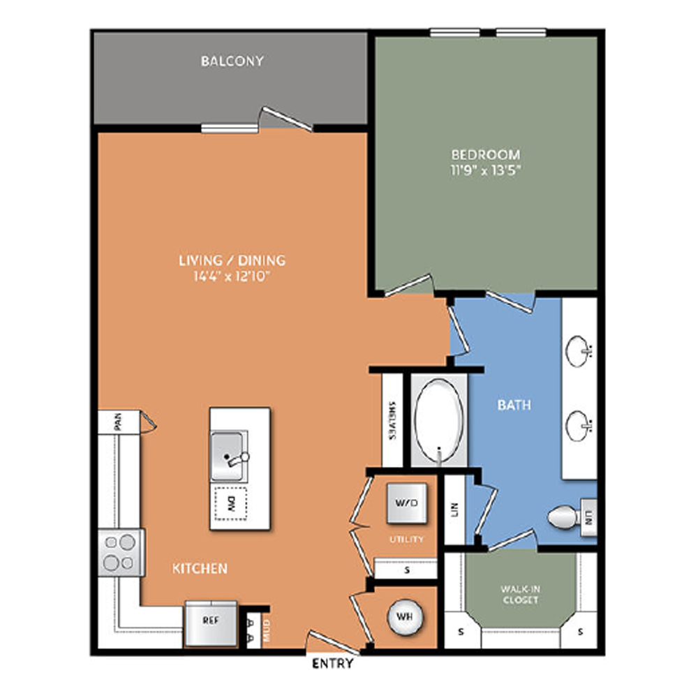 A6.1 floor plan
