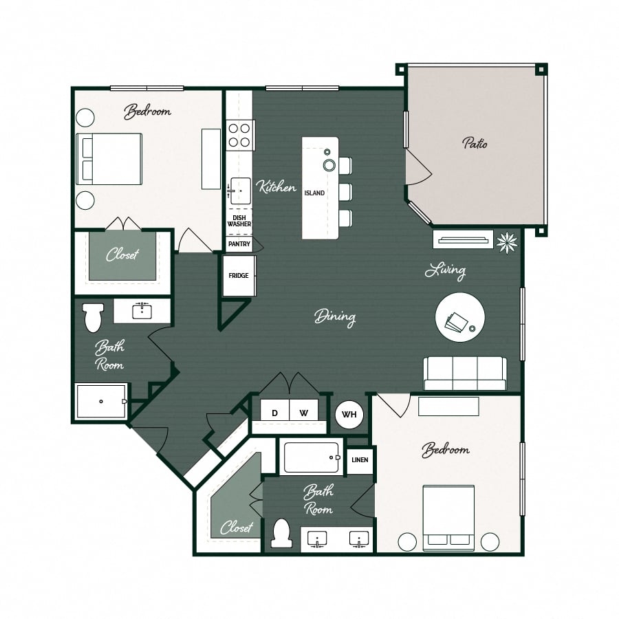 B2 floor plan