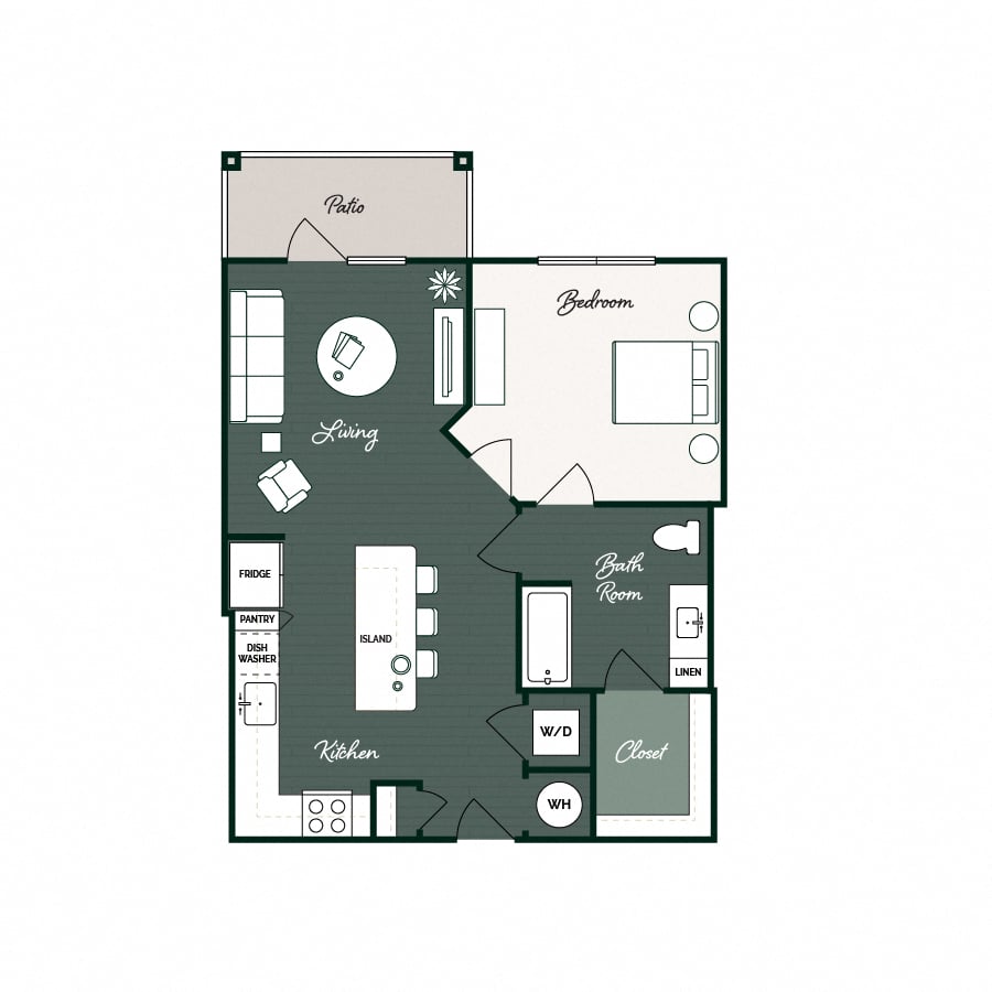 A2 floor plan