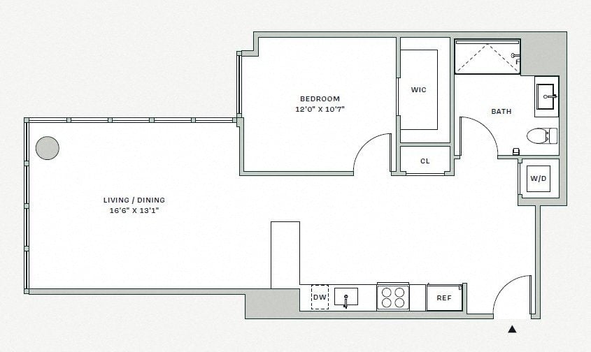 A1M floor plan