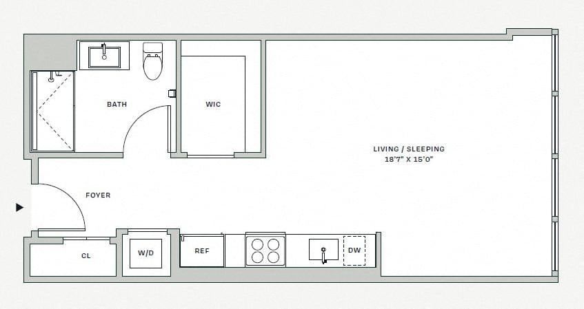 S1D floor plan