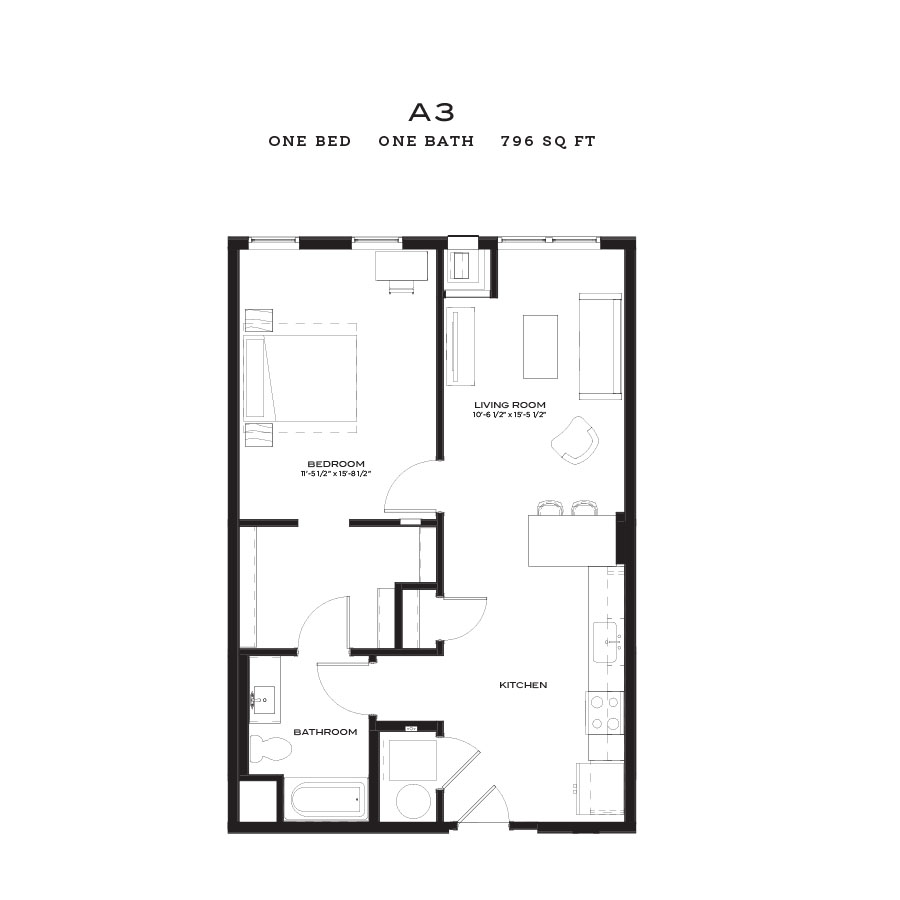 A3 floor plan