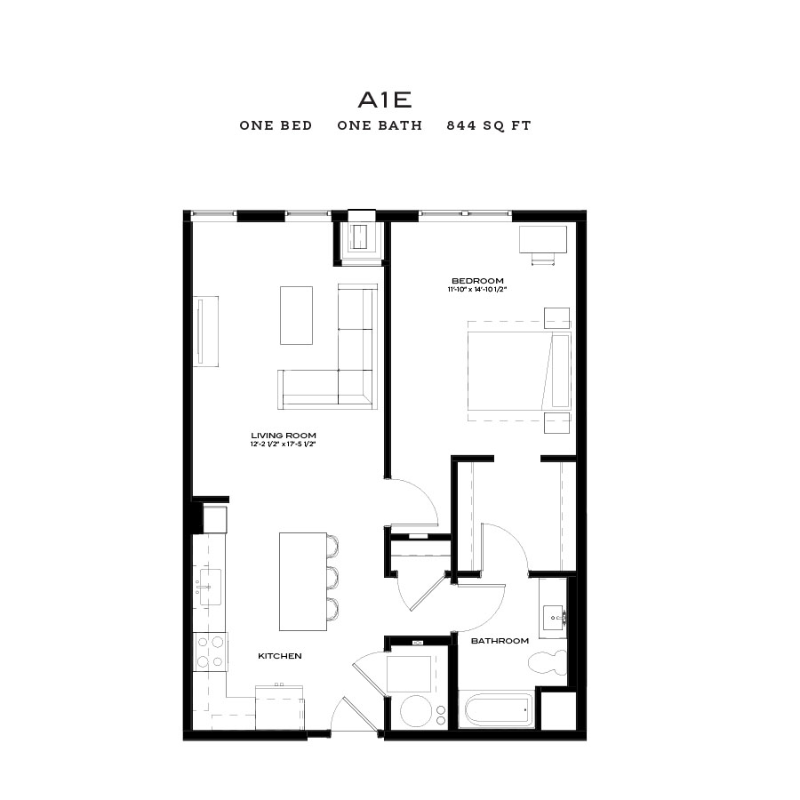 A1e floor plan