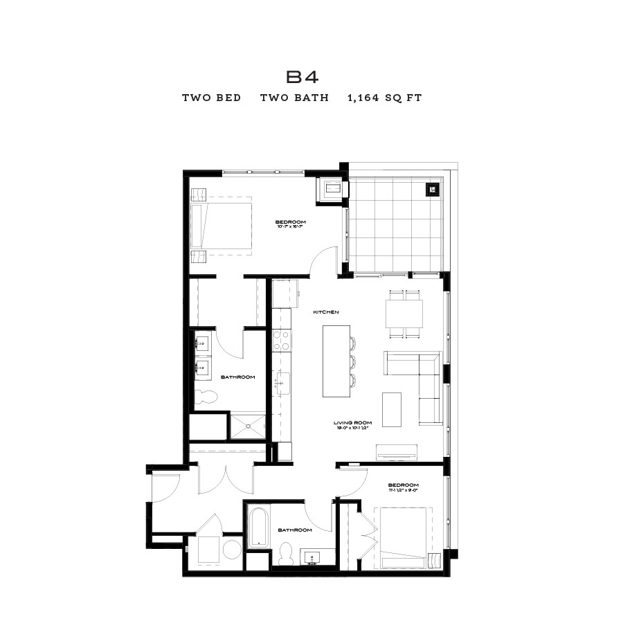 B4 floor plan