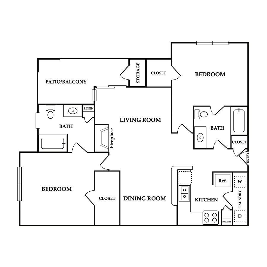 B2 floor plan