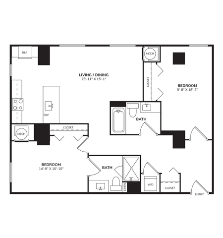 B6 floor plan