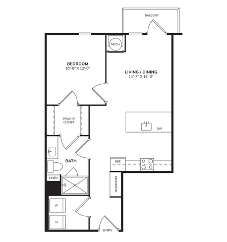A11 floor plan