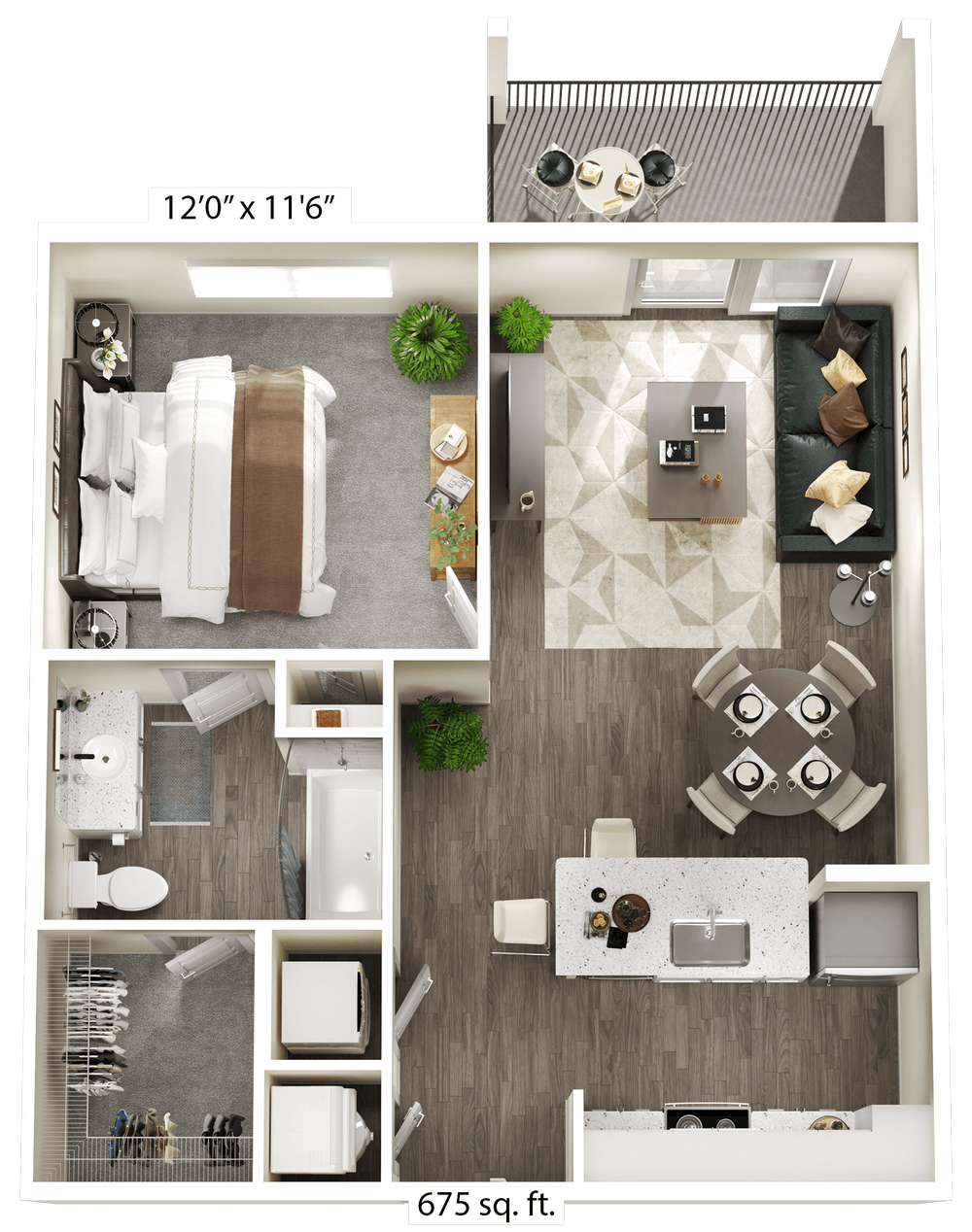 A1 floor plan