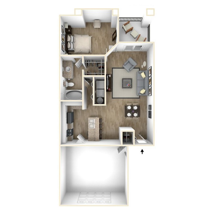 A2 floor plan