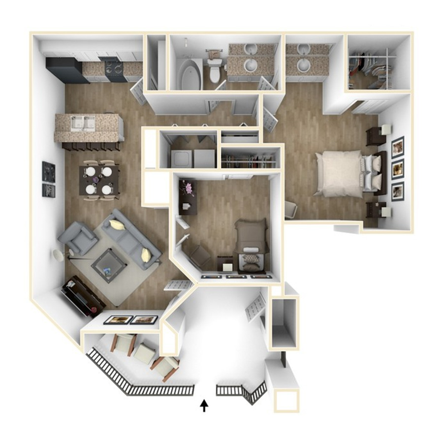 B2 floor plan