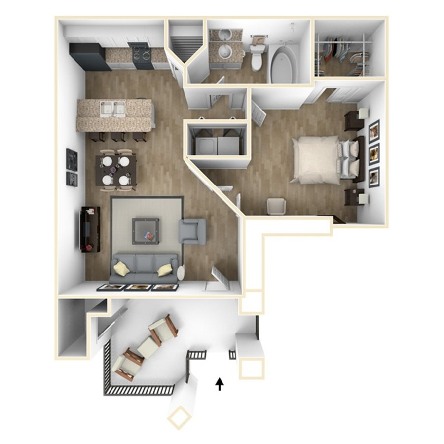 A1 floor plan