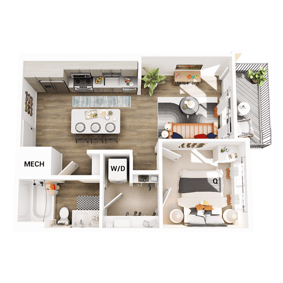 A2 floor plan
