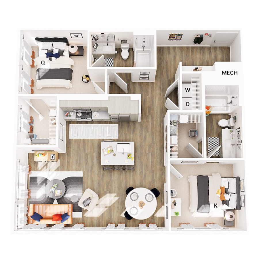 B3 floor plan