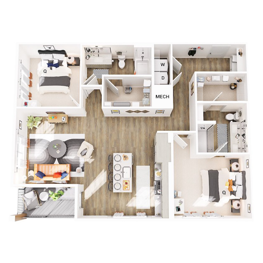 B7 floor plan