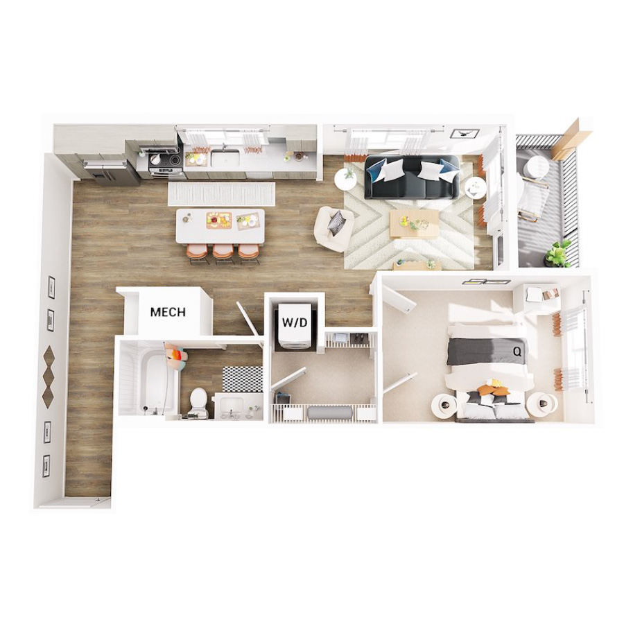 A9 floor plan