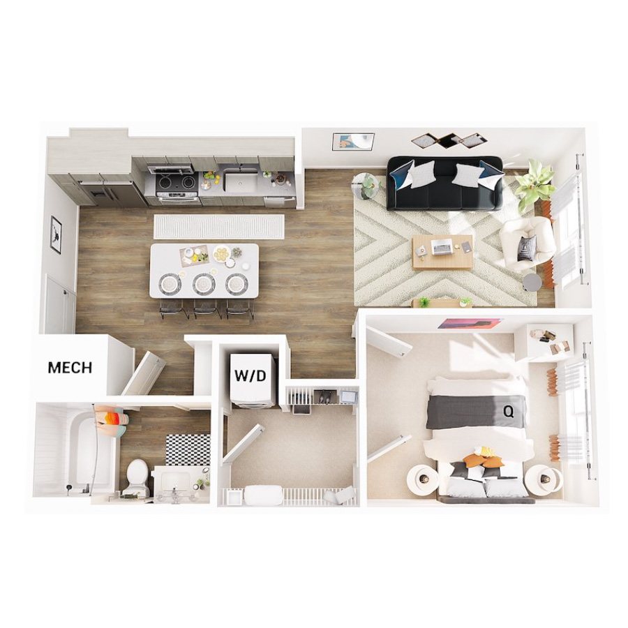 A4 floor plan