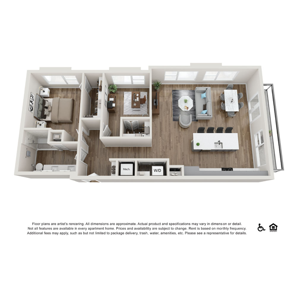 A9 floor plan