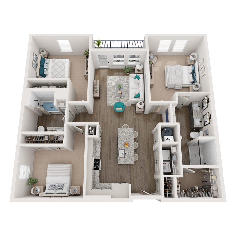 Oceana (C1) floor plan