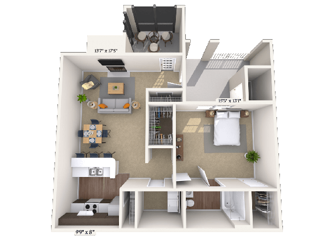 Fawn II floor plan