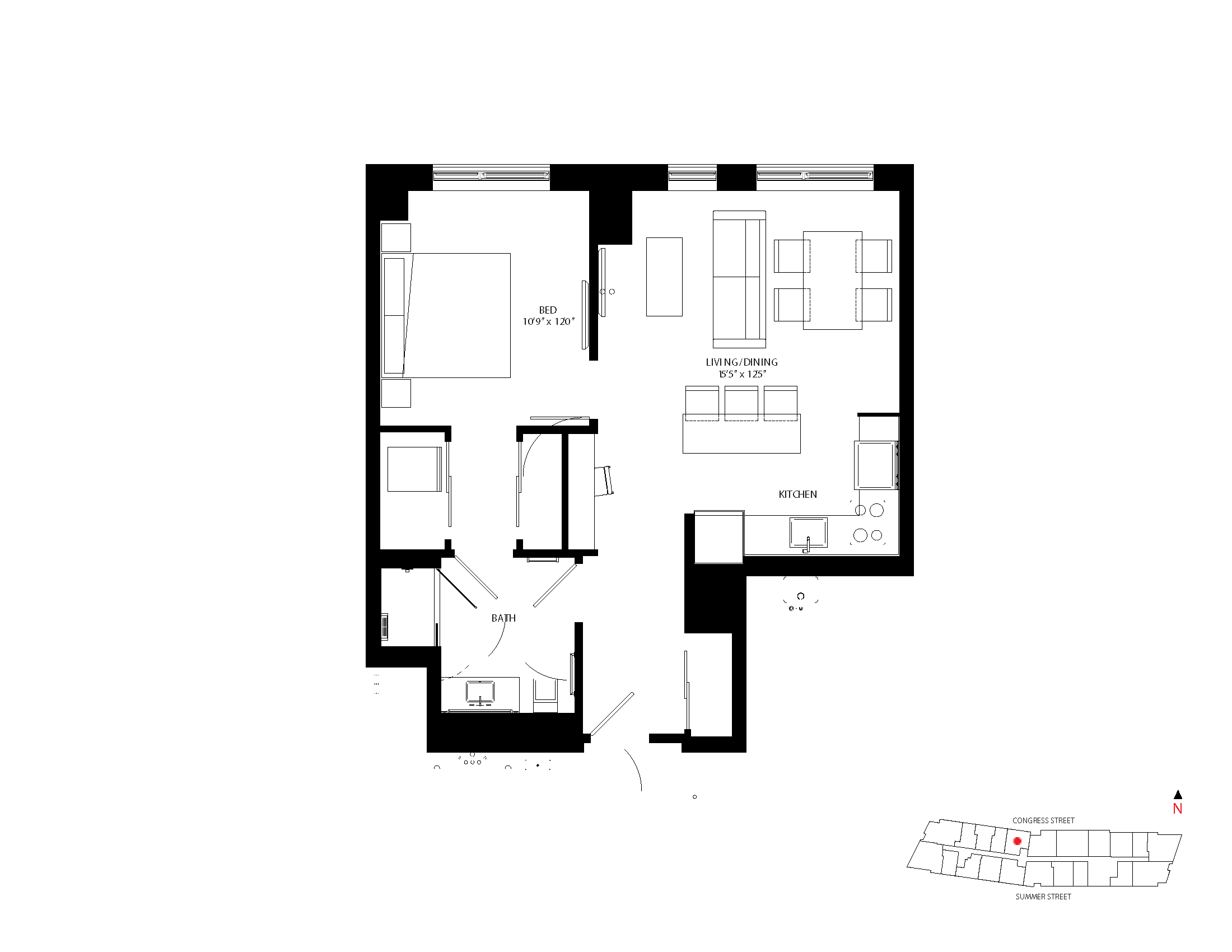 1-C1 floor plan