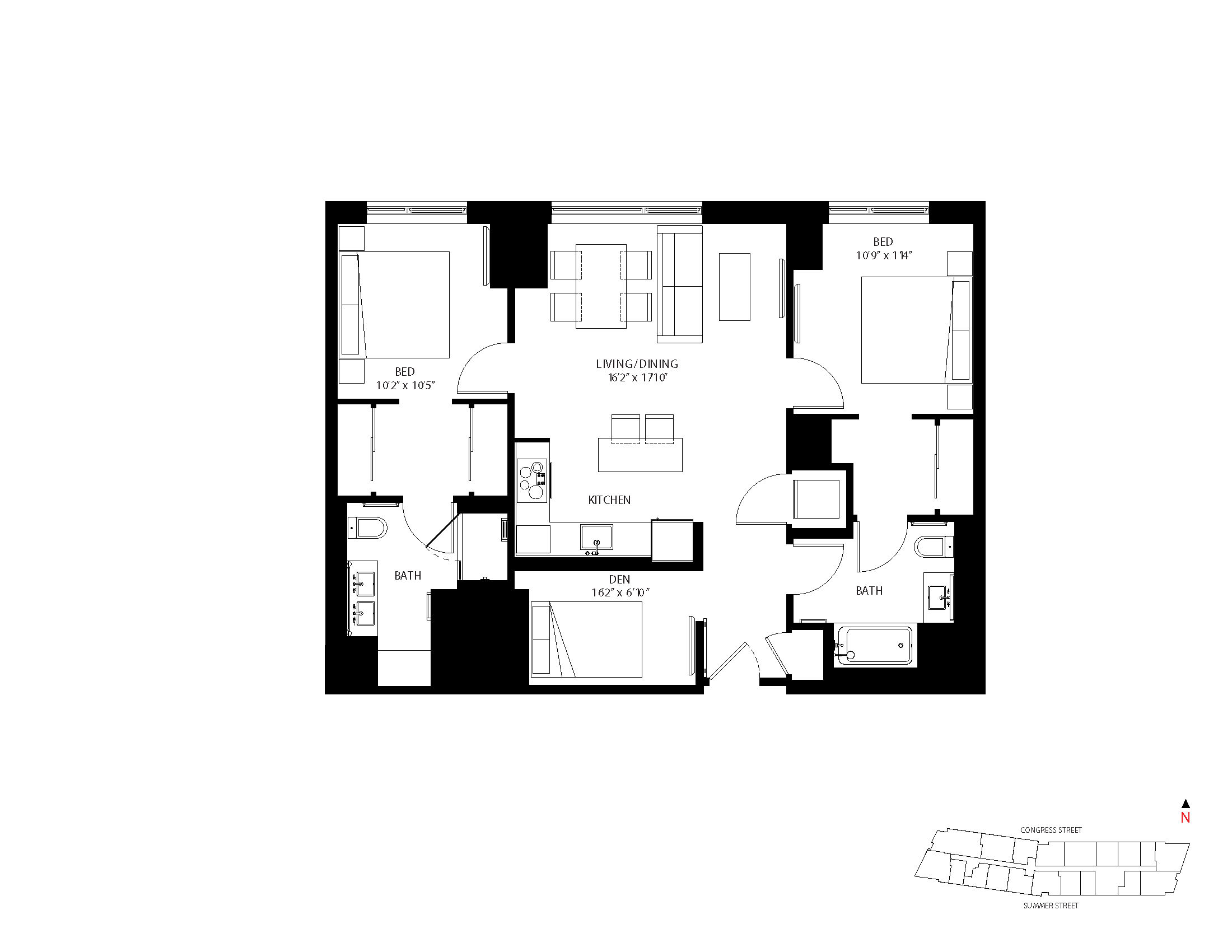 2-D3 floor plan