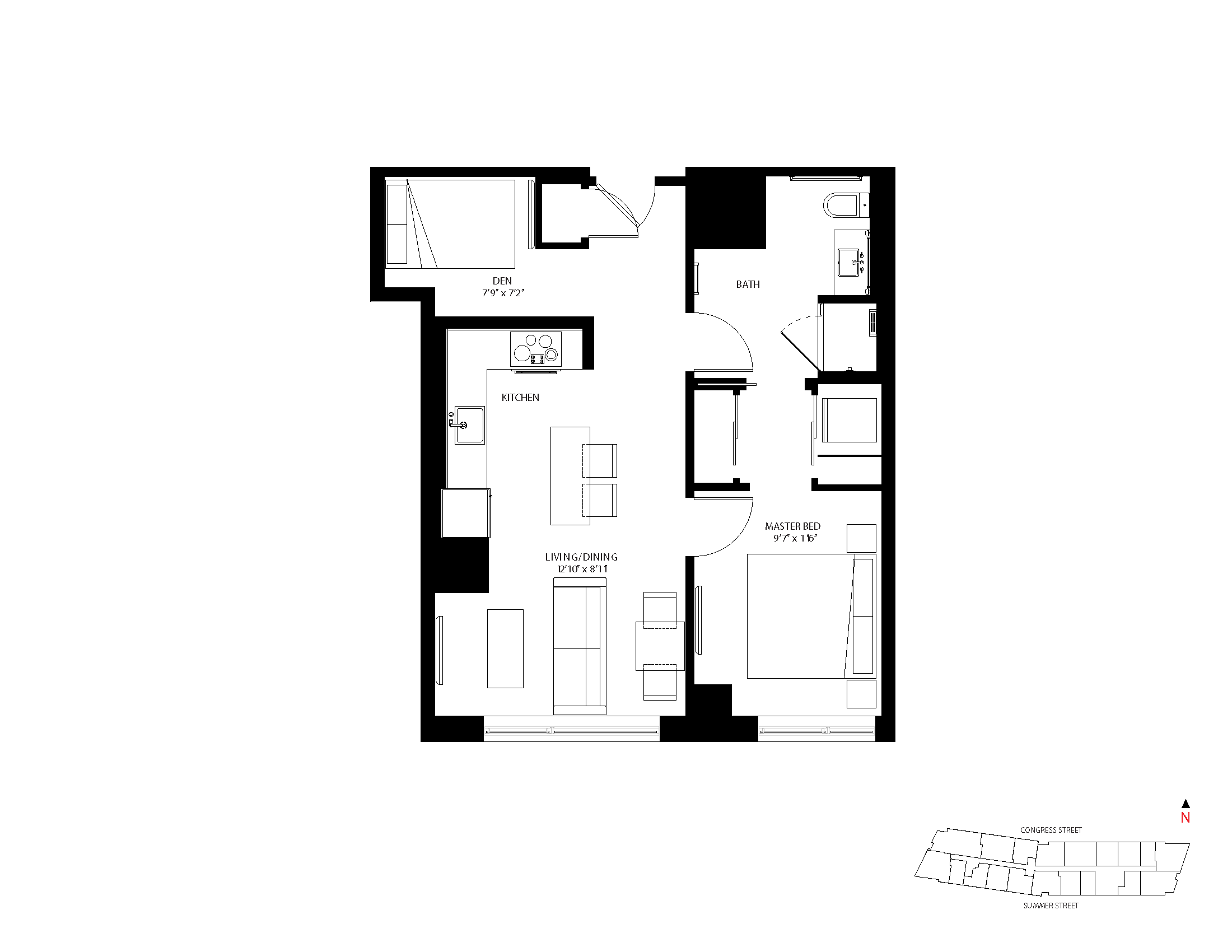 1-D1 floor plan