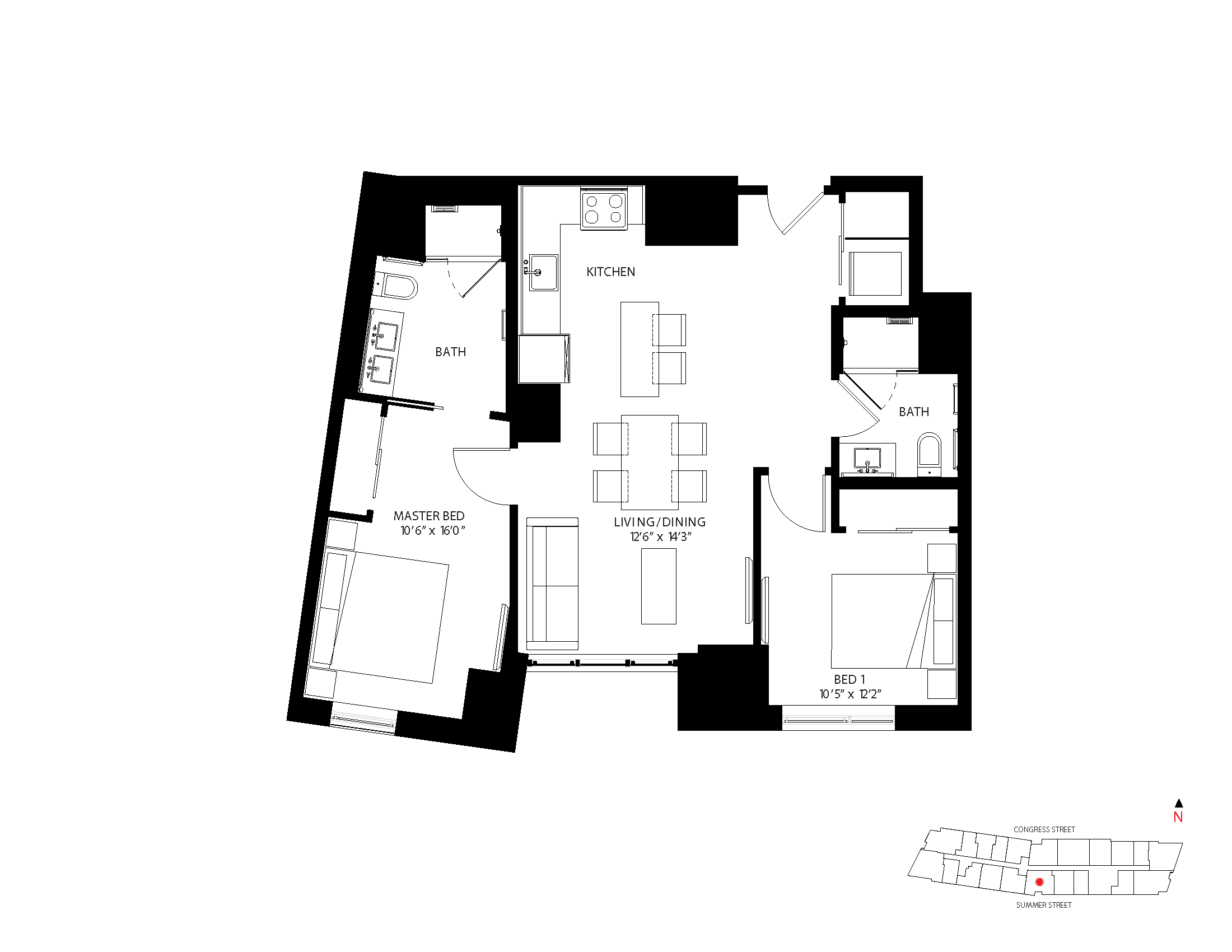 2-A floor plan