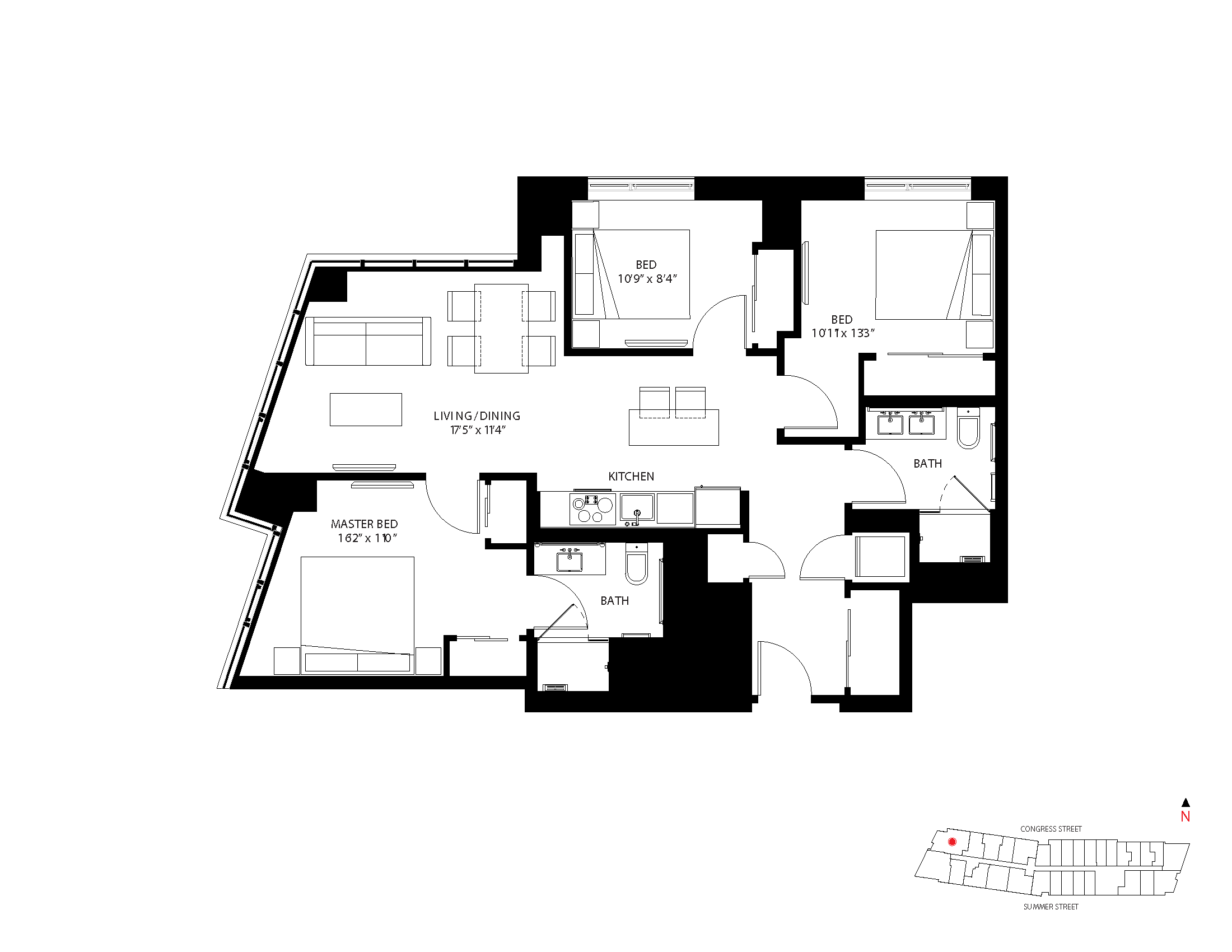 3-A floor plan
