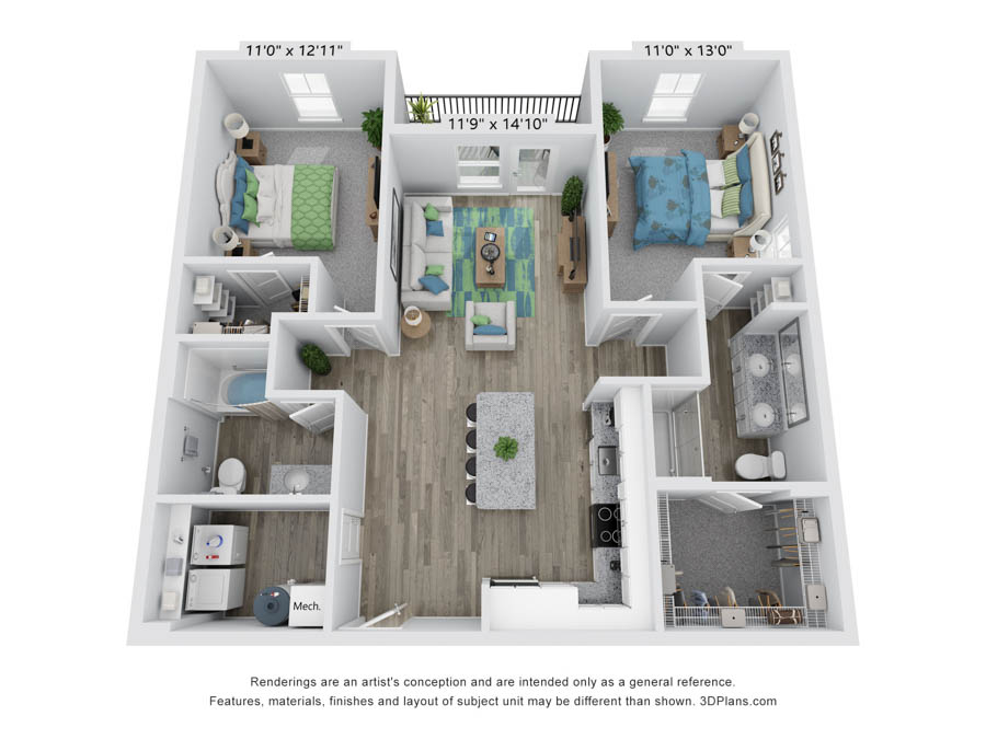 B1CLL floor plan