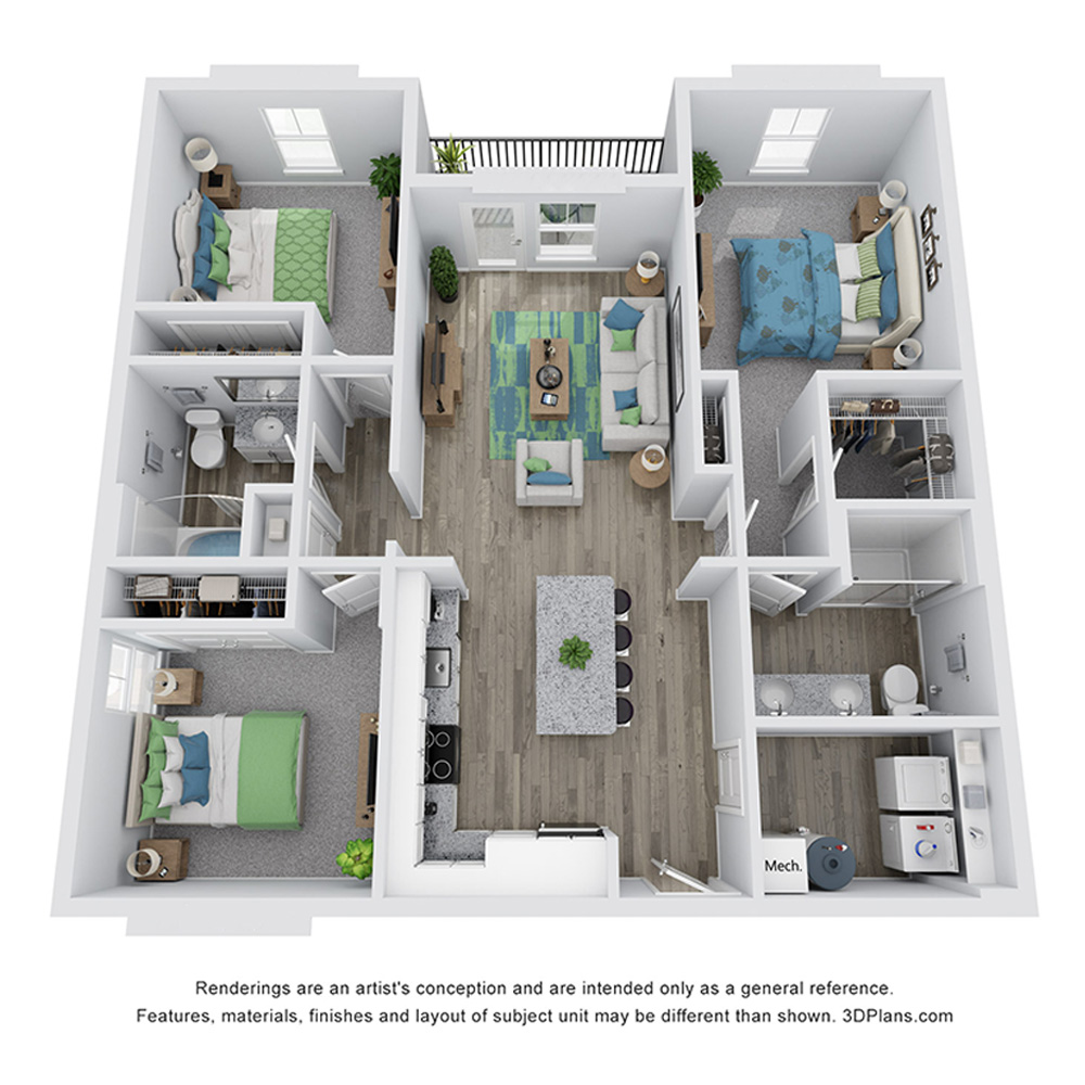 C1 floor plan