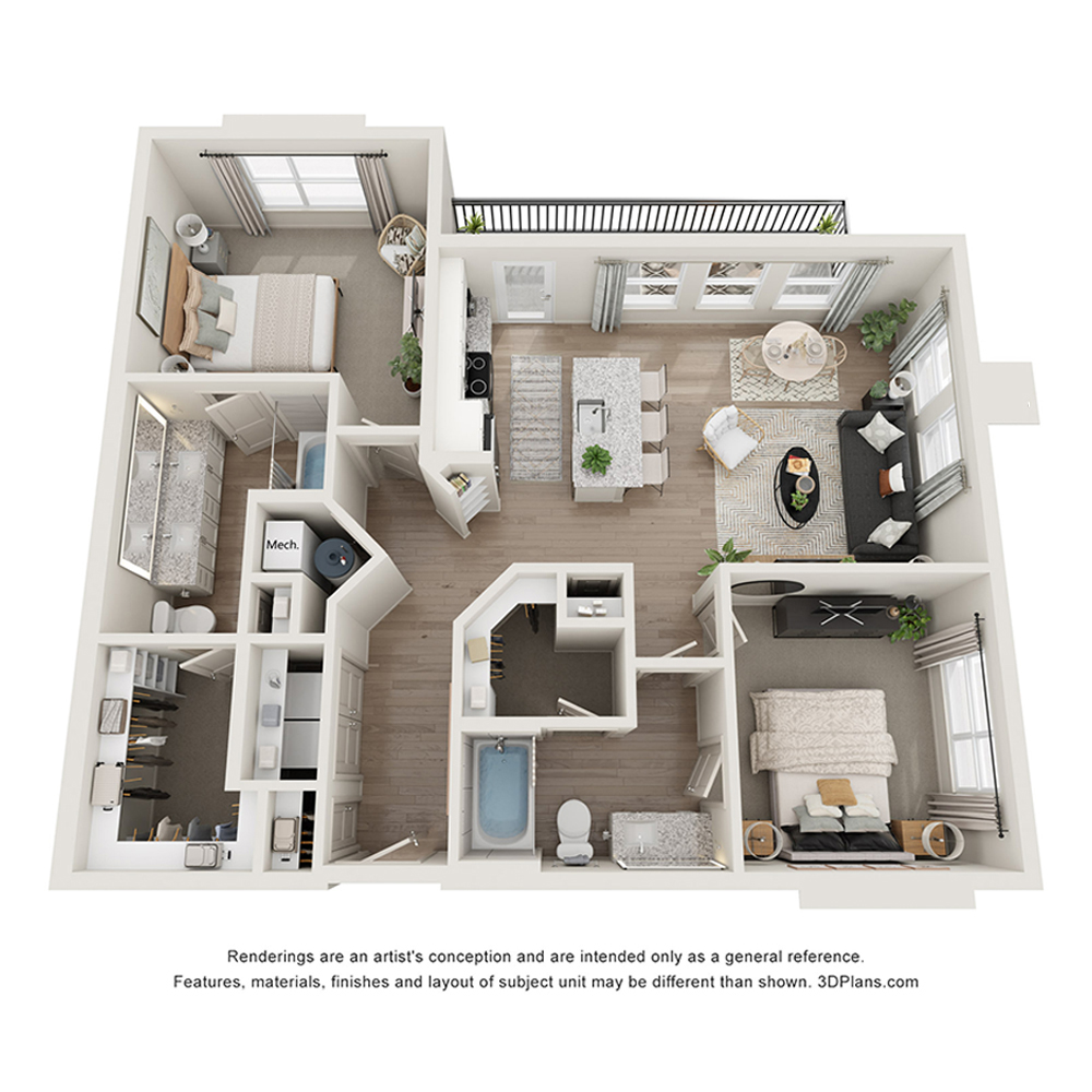 B4 floor plan
