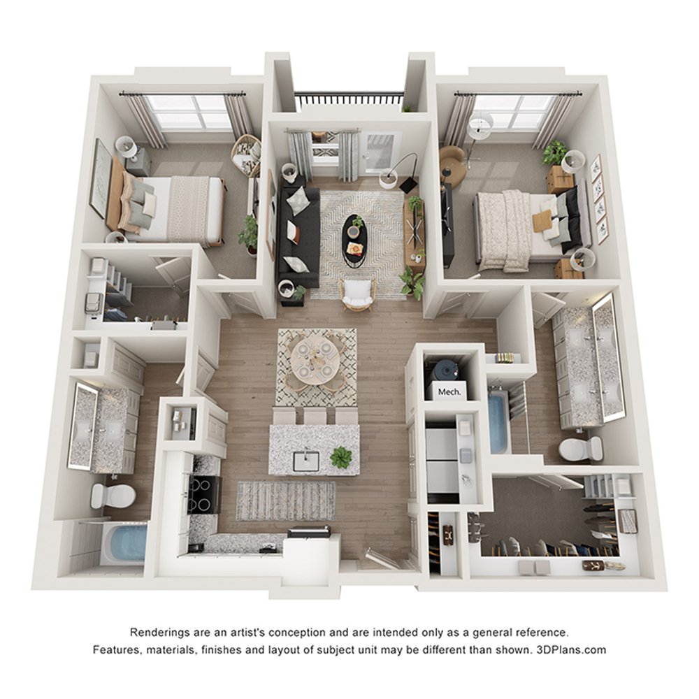 B6 floor plan