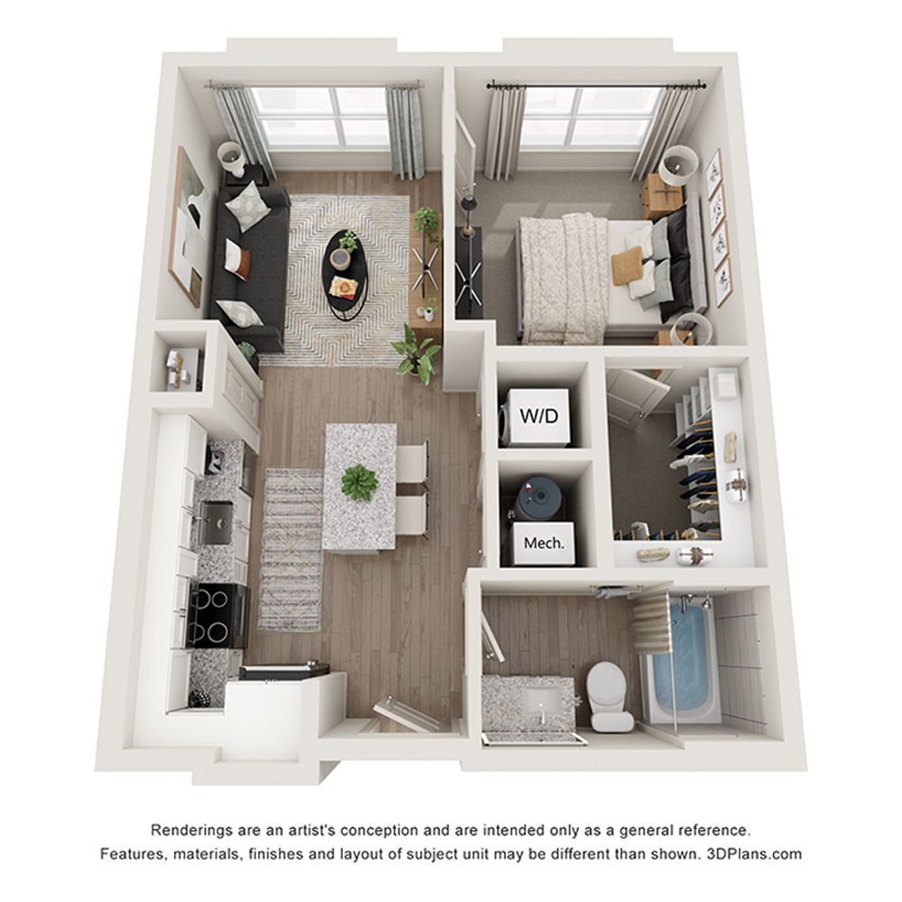 E2 floor plan