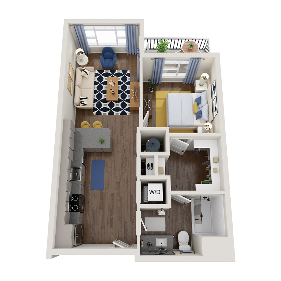 1A floor plan