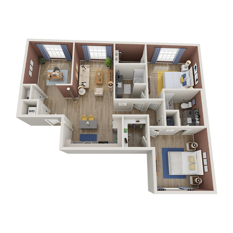 2G-M floor plan