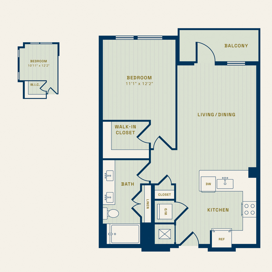 A2 floor plan