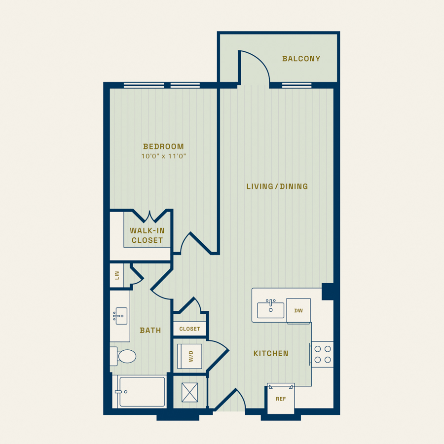 A1 floor plan