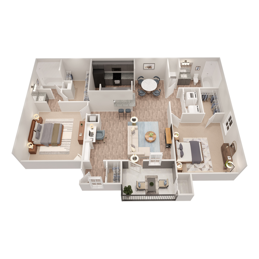 Sienna floor plan
