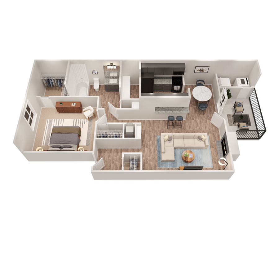 Carmine floor plan